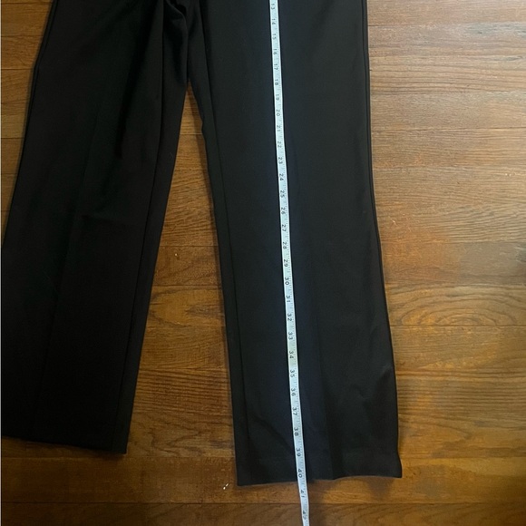 Women's Black Wide Leg Pants Dress Pant - Picture 7 of 9